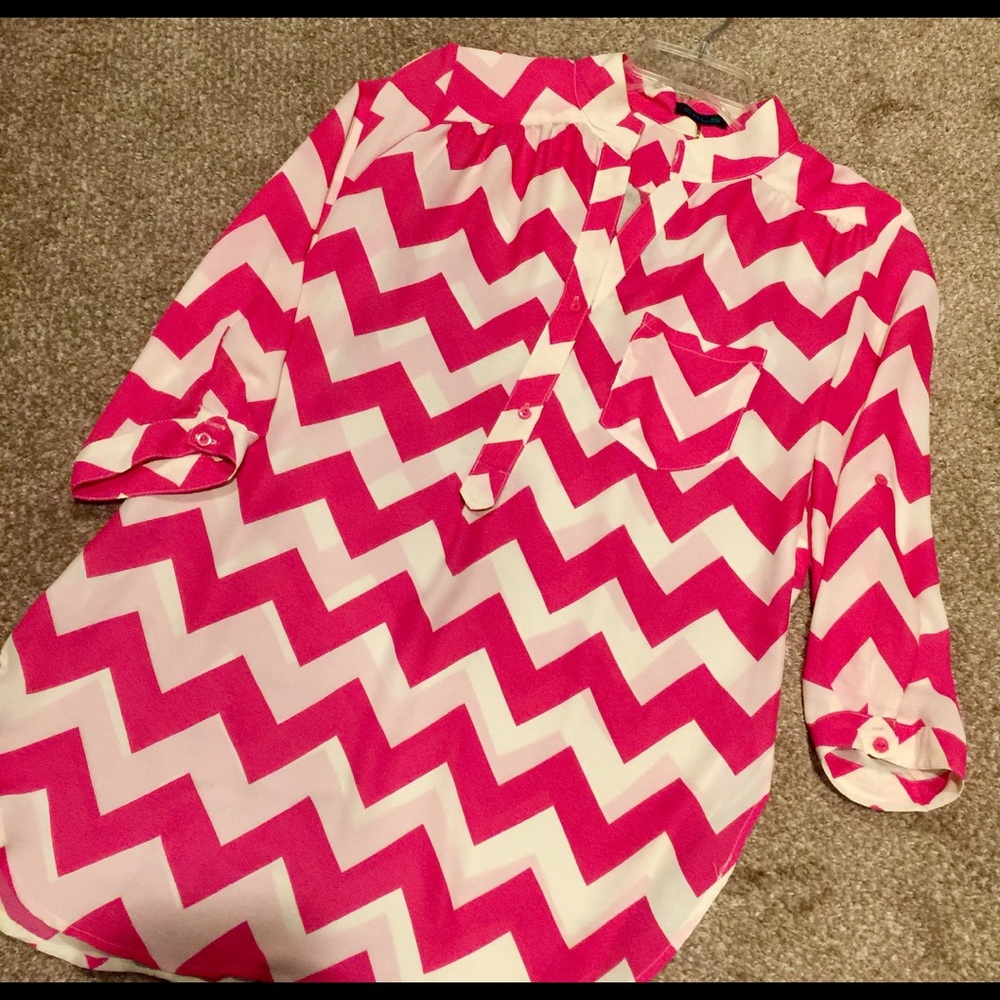 Tunic medium 3/4 length sleeve EUC